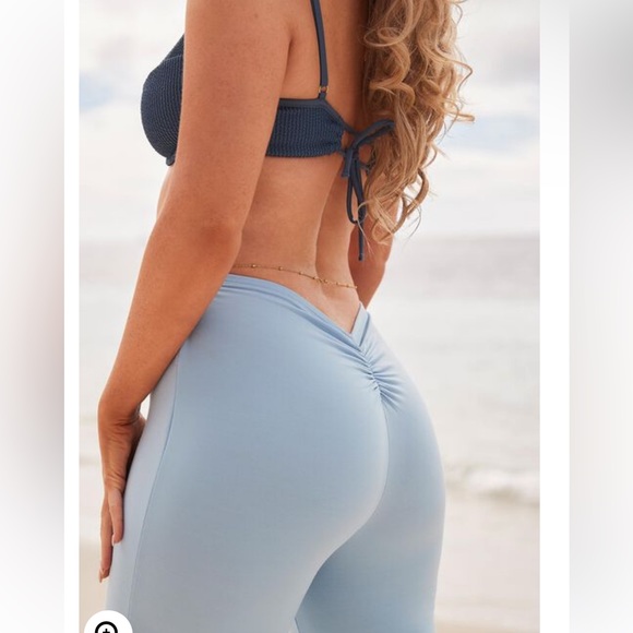 CLEARANCE Camille Kostek Flare Leg Beach Pants - Picture 4 of 6